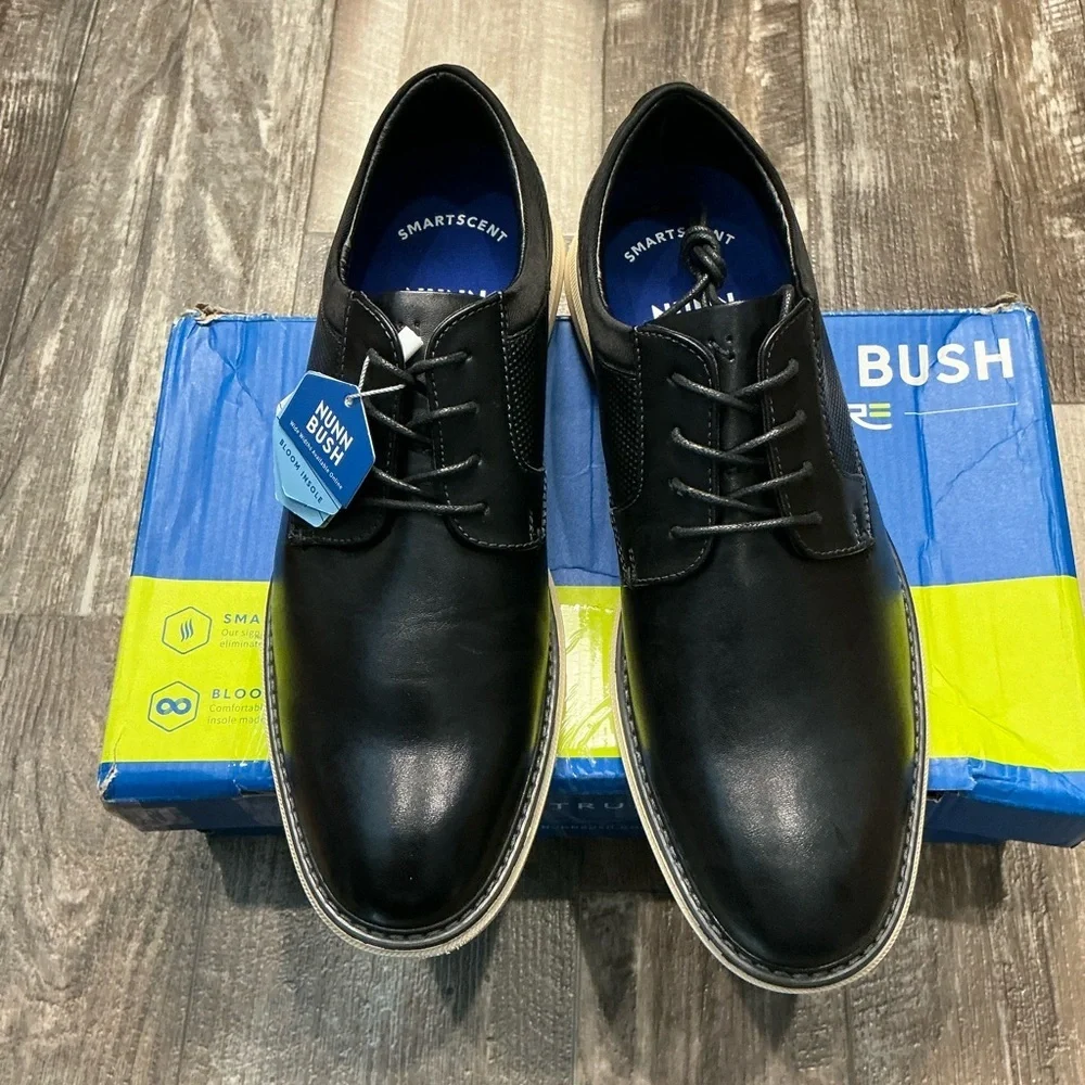 Nunn Bush polished black